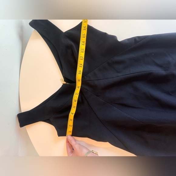 Black Halo Little Black Dress stunning fit size 10 - Picture 6 of 8